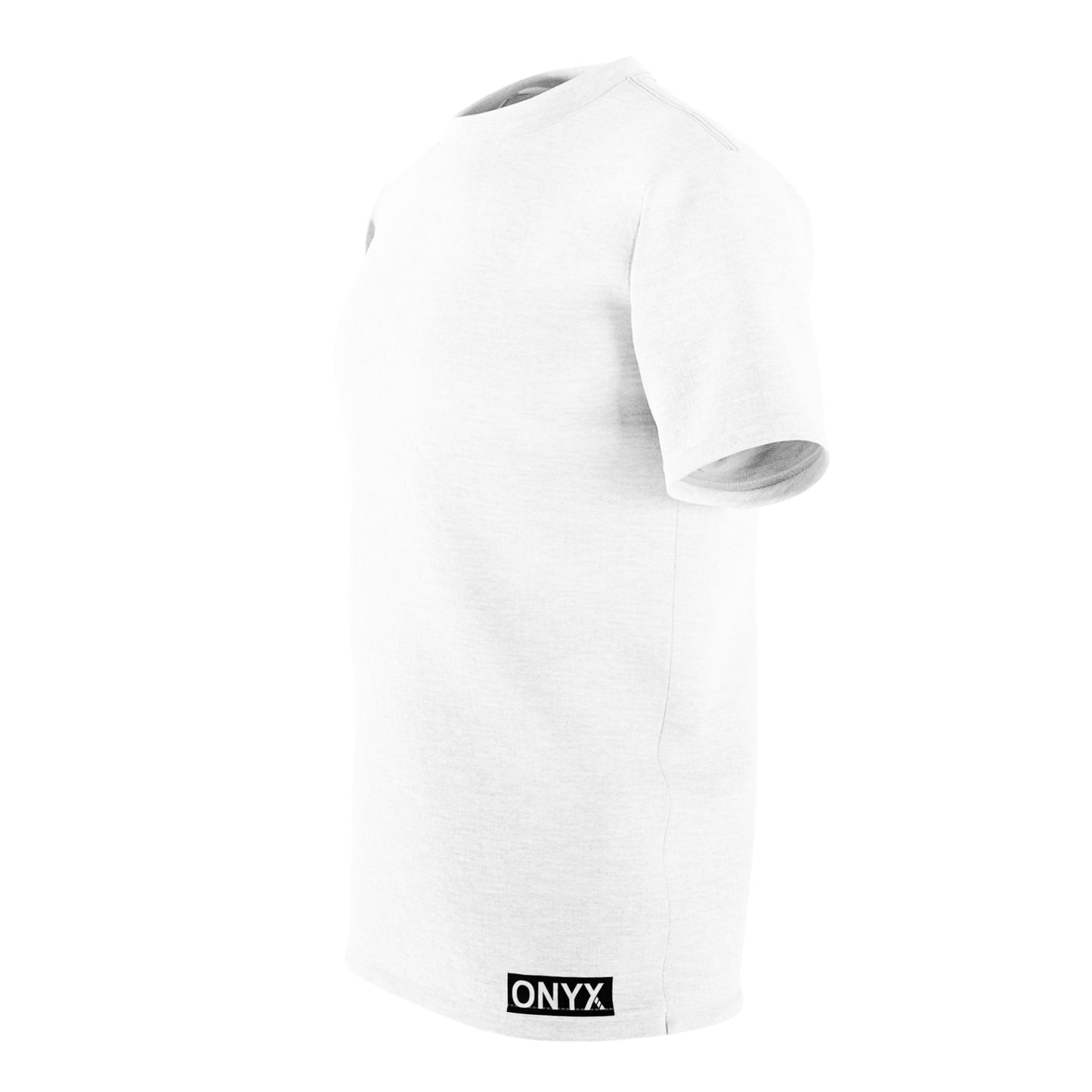 Unisex Cut & Sew Tee (AOP) white