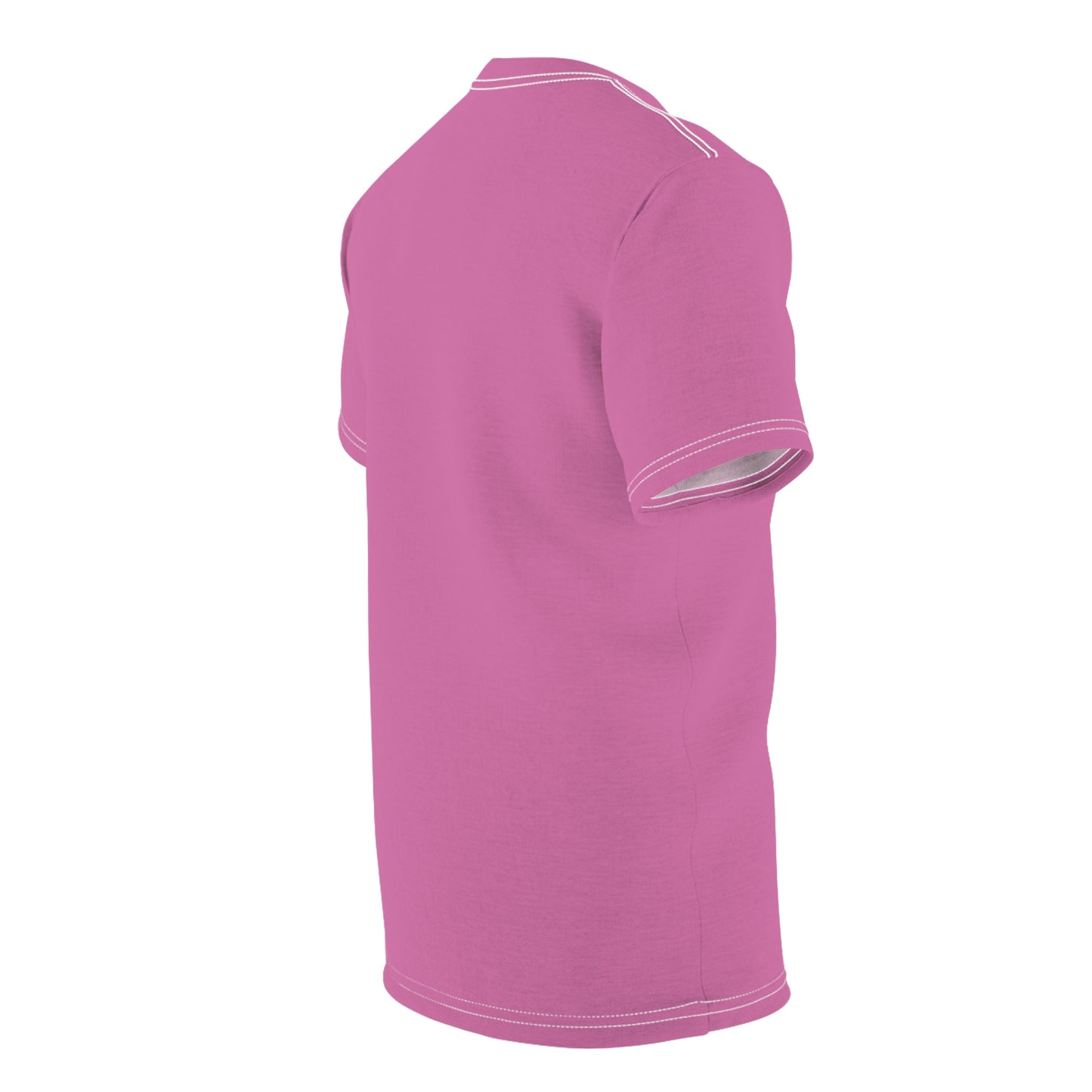 Unisex Cut & Sew Tee (AOP) pink