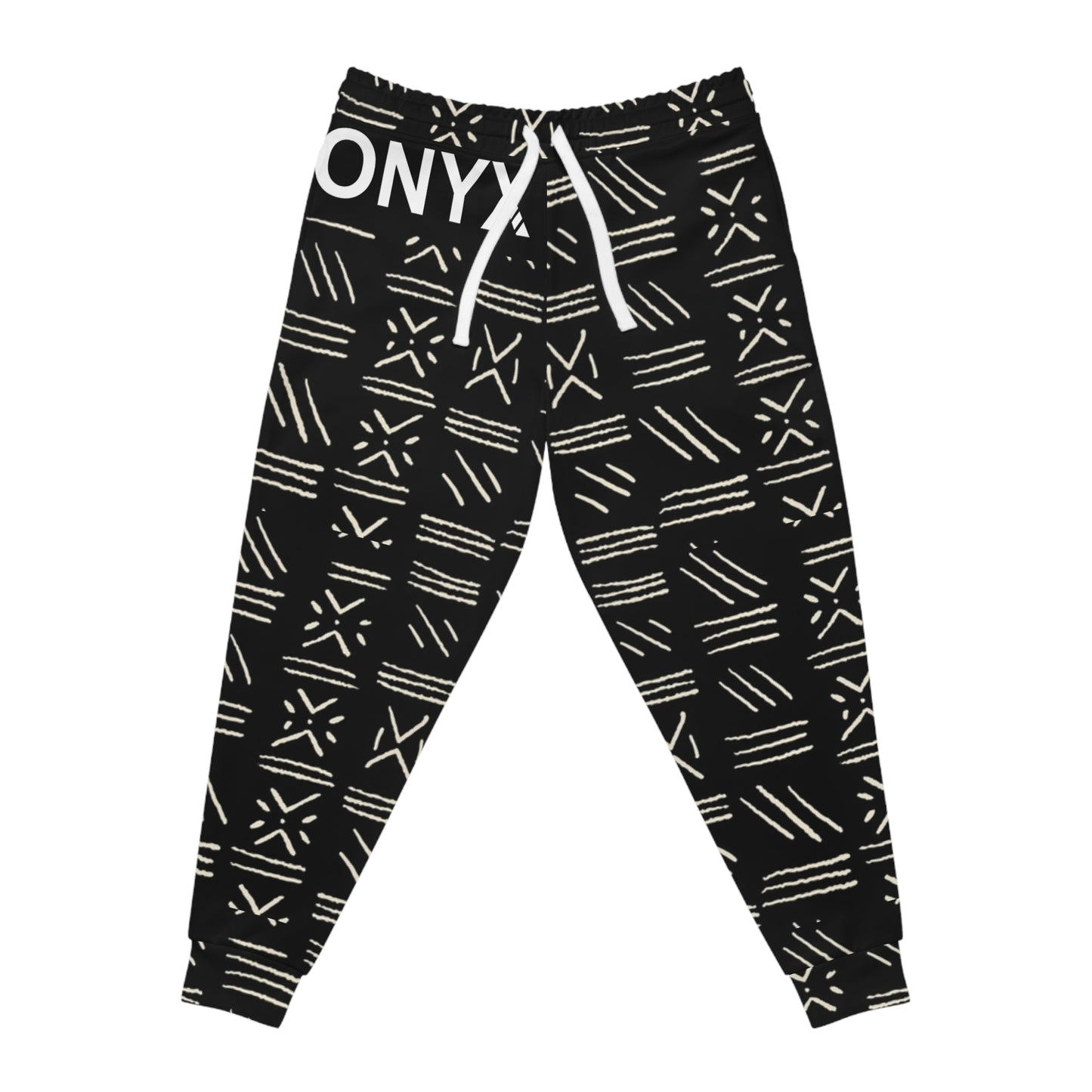 Athletic Joggers (AOP) mud cloth