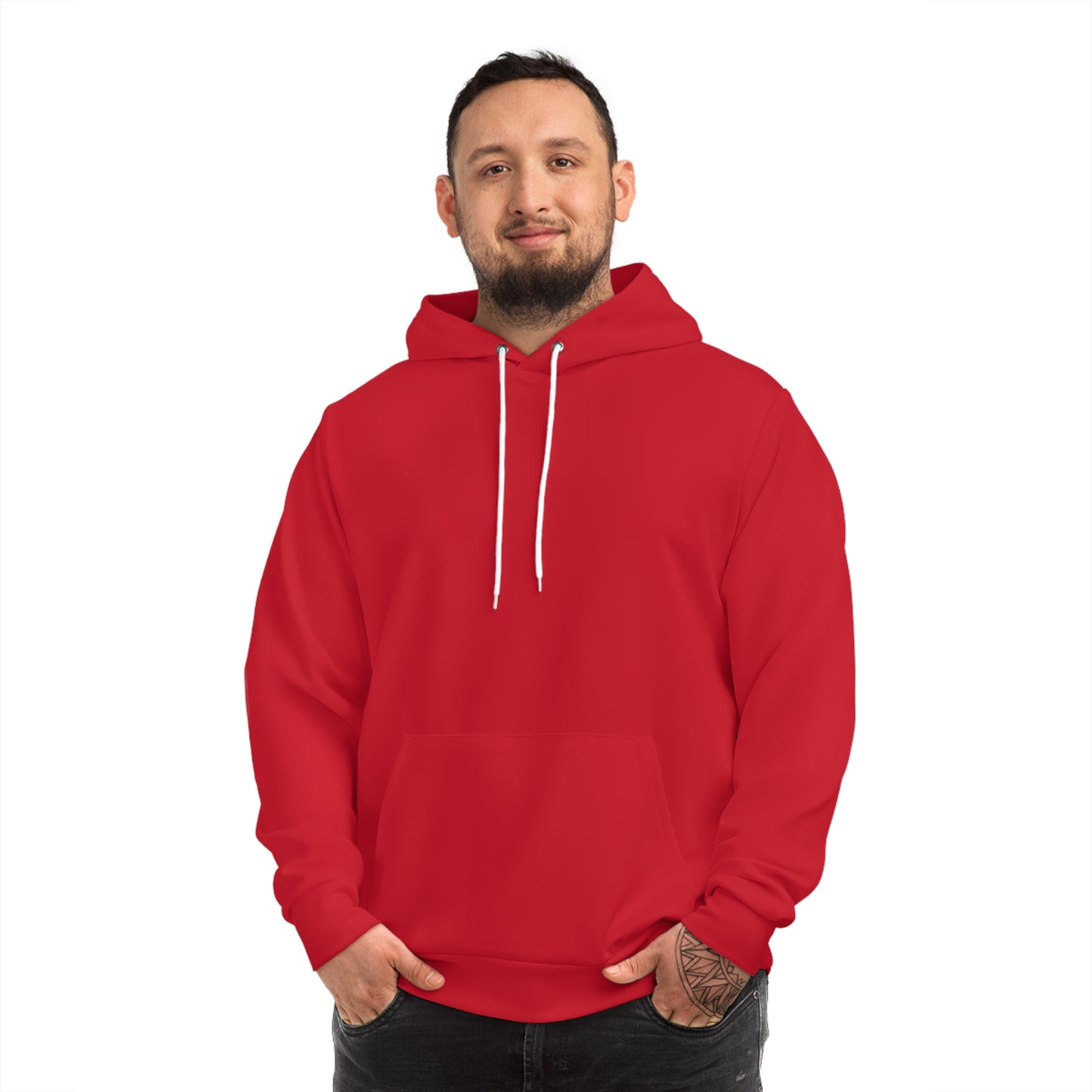 Fashion Hoodie (AOP) red