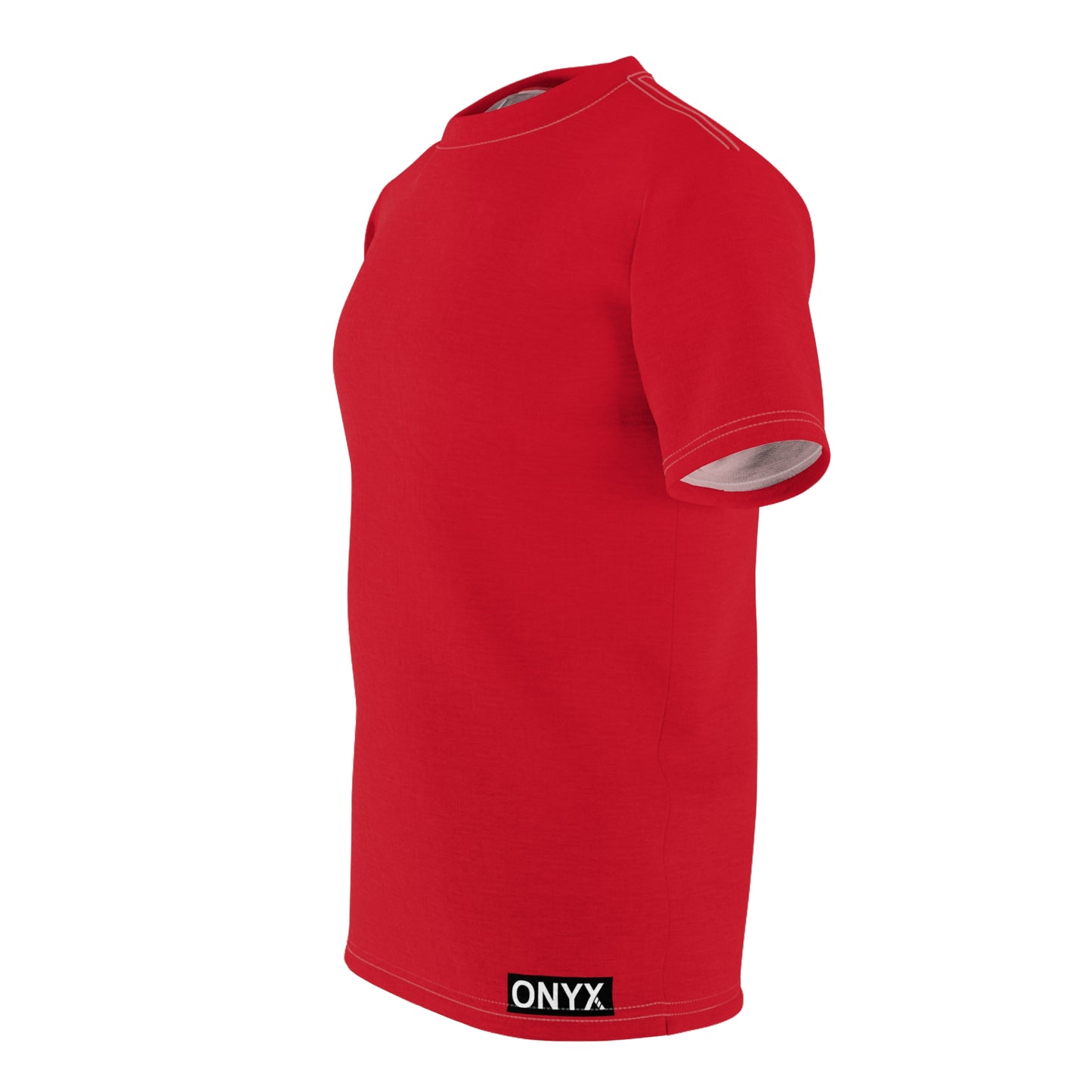 Unisex Cut & Sew Tee (AOP) red