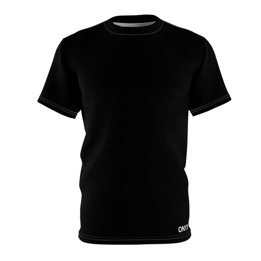 Unisex Cut & Sew Tee (AOP) black