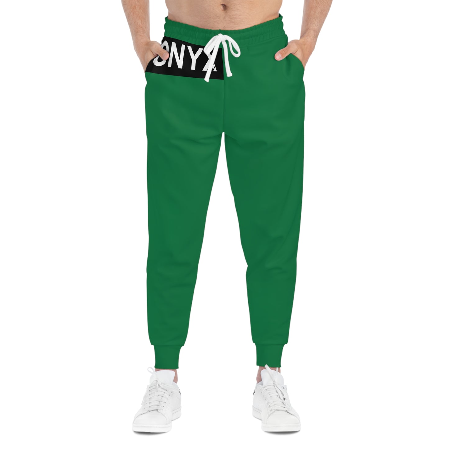 Athletic Joggers (AOP) green