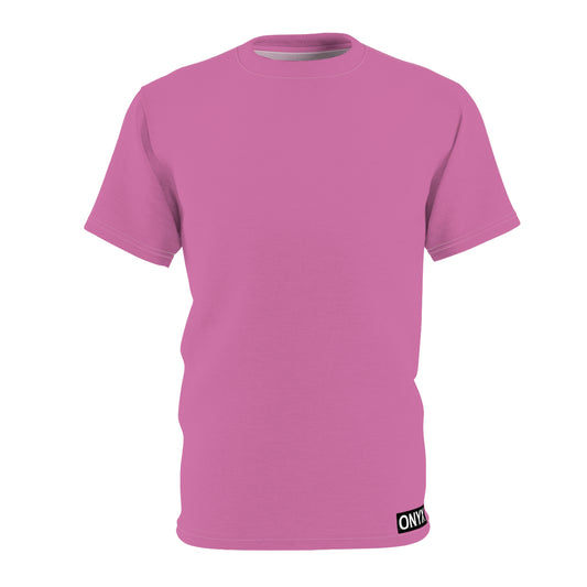 Unisex Cut & Sew Tee (AOP) pink